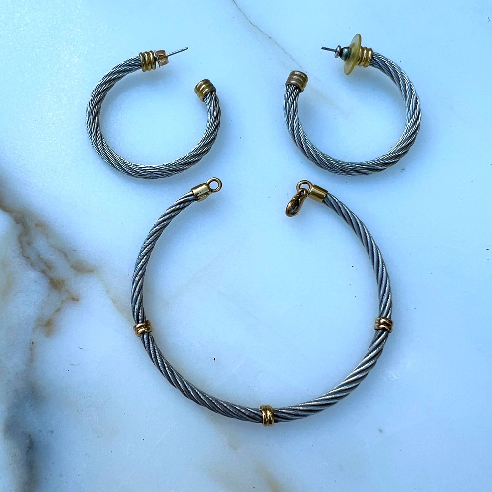 Silver platted set